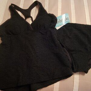 New Two piece tummy control Ladies bathing suit